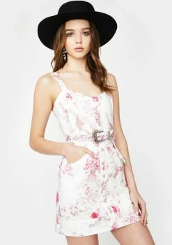 For Love & Lemons Weston Denim Mini Dress