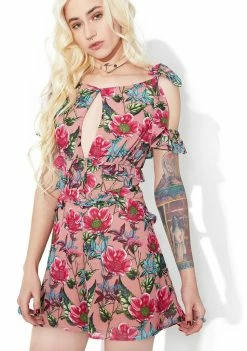 Outlet 🧨 For Love & Lemons Churro Romper 👏 7 For Love & Lemons Churro Romper