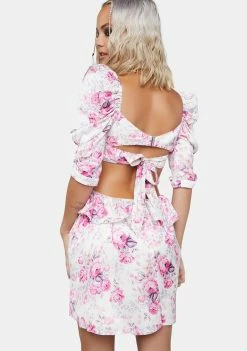 Discount β€οΈ For Love & Lemons Lucia Mini π Dress β¨ 7 For Love & Lemons Lucia Mini Dress