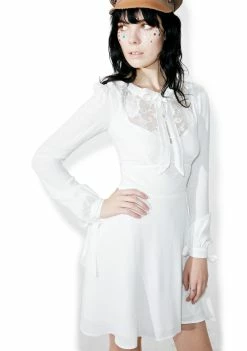 For Love & Lemons Ellery Mini Dress Dresses