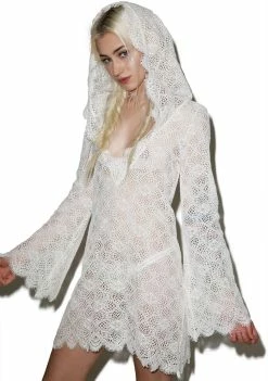 Flash Sale π For Love & Lemons Swim Cannes Beach Coverup π 6 For Love & Lemons Swim Cannes Beach Coverup