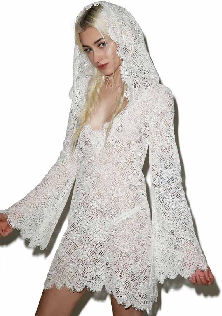 Flash Sale π For Love & Lemons Swim Cannes Beach Coverup π 3 For Love & Lemons Swim Cannes Beach Coverup