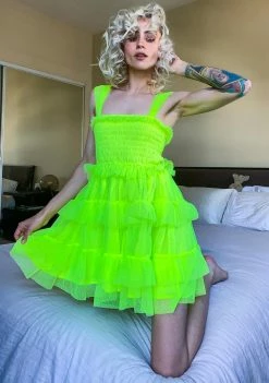 For Love & Lemons Crazy For You Mini Dress Dresses