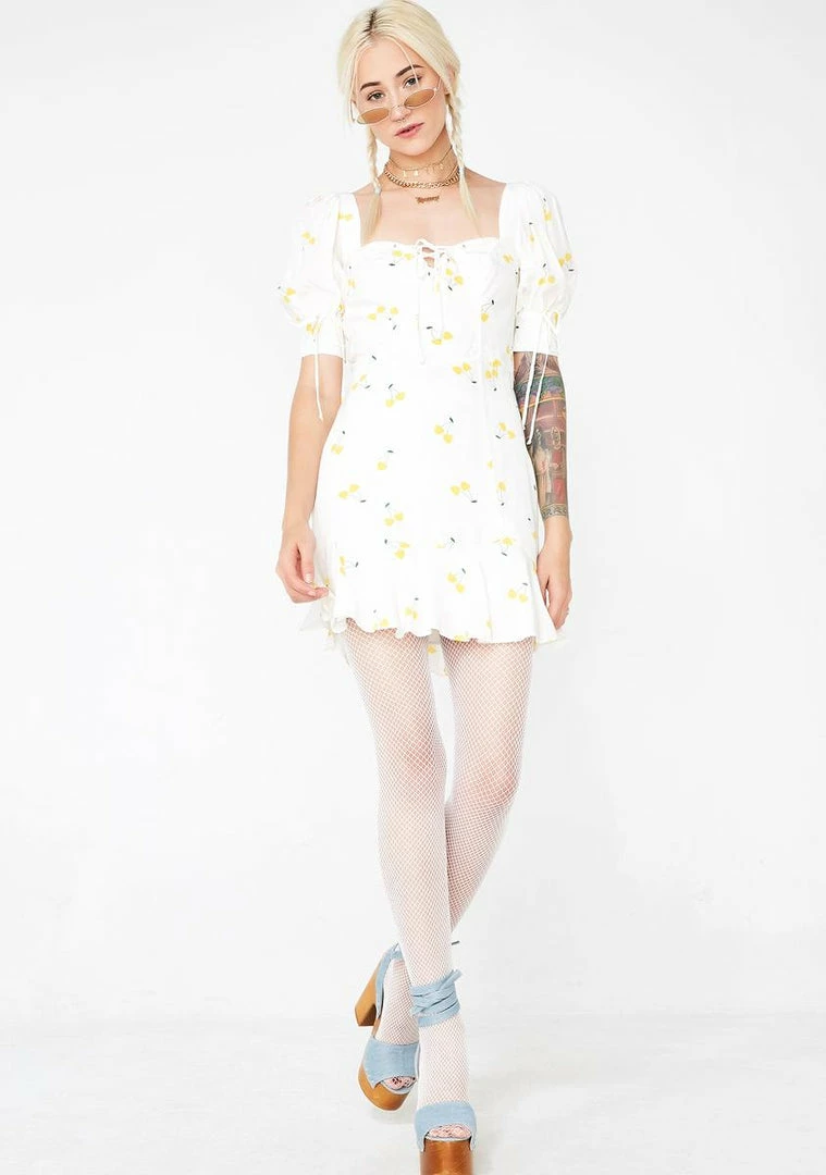 Brand new π For Love & Lemons Ashland Lace Up π Dress π― 5 For Love & Lemons Ashland Lace Up Dress