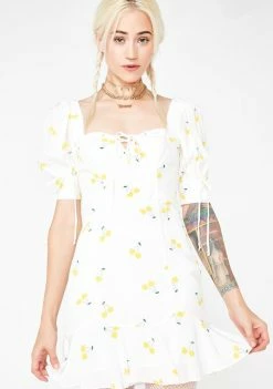For Love & Lemons Ashland Lace Up Dress
