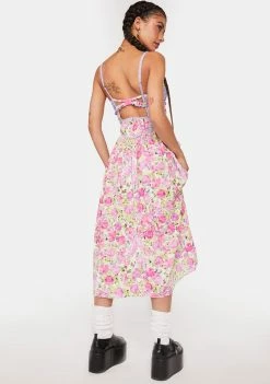 For Love & Lemons Dresses Martina Midi Dress