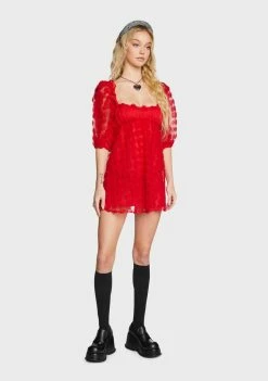 For Love & Lemons Hannah Mini Dress