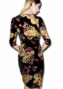 For Love & Lemons Dusty Rose Mini Dress