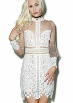 For Love & Lemons Vivian Mini Dress