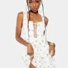 For Love & Lemons Wildflower Mini Dress Dresses