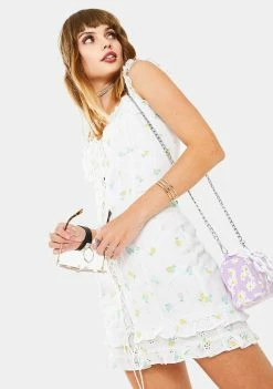 For Love & Lemons Azalea Mini Dress