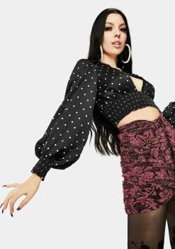 For Love & Lemons Tops Carissa Crop Top