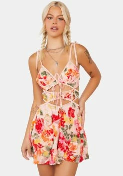 For Love & Lemons Dascha Mini Dress
