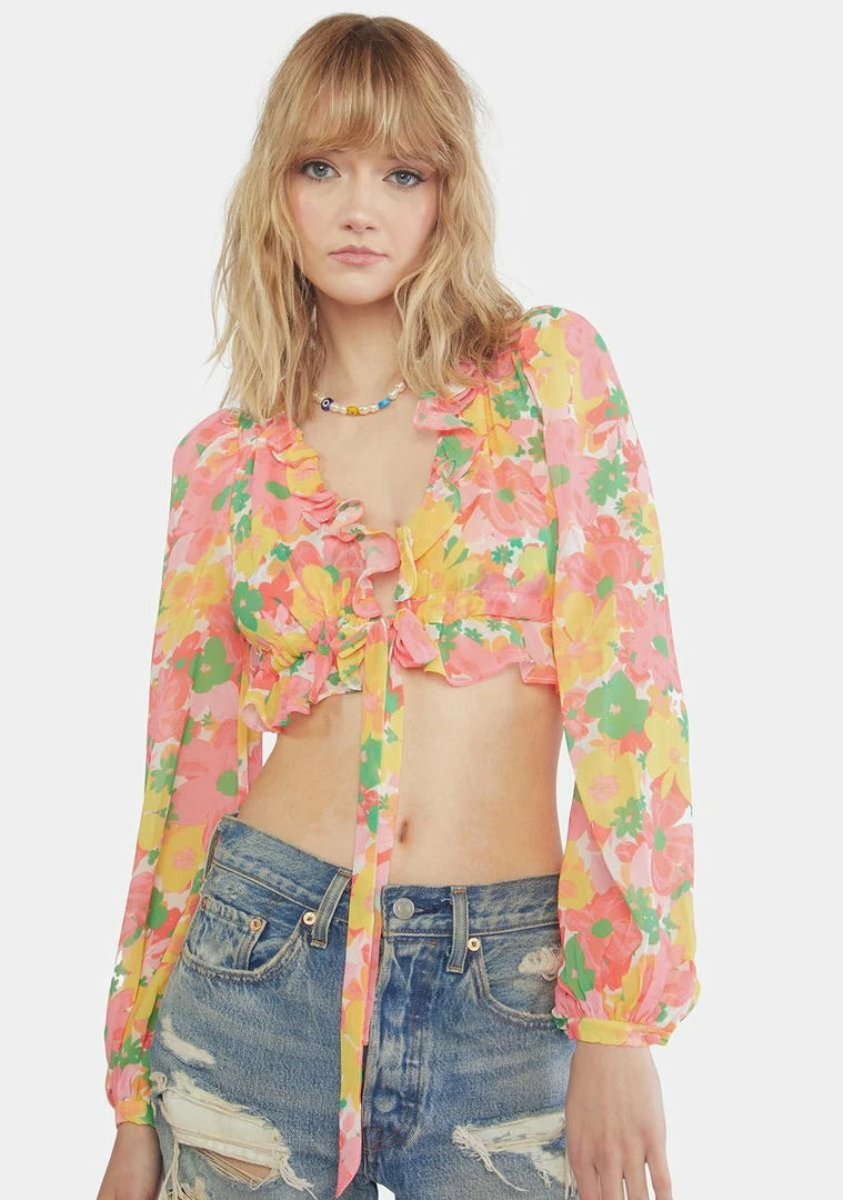 Promo π For Love & Lemons Elena Top π€© 1 For Love & Lemons Elena Top