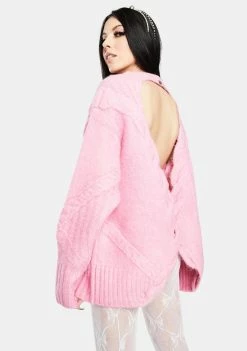 For Love & Lemons Carly Knit Sweater