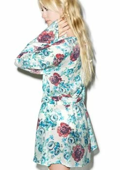 For Love & Lemons Lingerie & Sleepwear Naughty Robe
