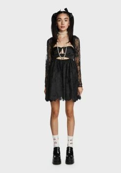 For Love & Lemons Regina Mini Dress