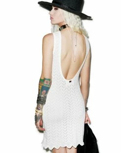 Cheapest 🎉 For Love & Lemons Knitz Lemon Drop Mini 👗 Dress 🎉 4 For Love & Lemons Knitz Lemon Drop Mini Dress