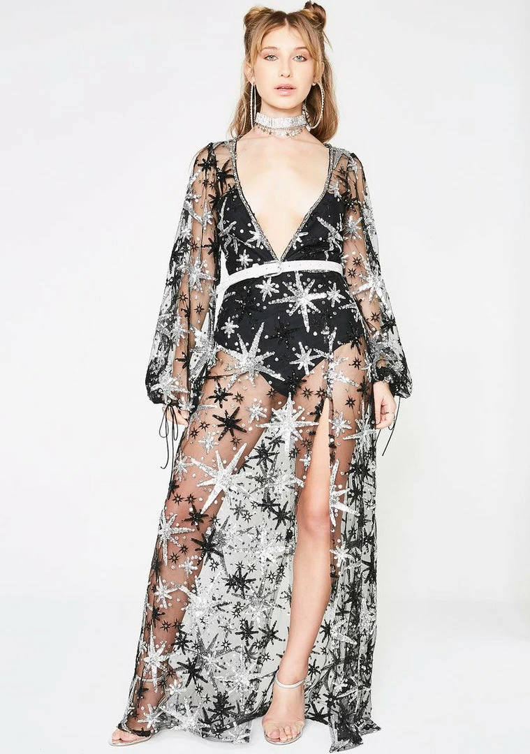 Deals β¨ For Love & Lemons Stardust Maxi π Dress π₯ 3 For Love & Lemons Stardust Maxi Dress