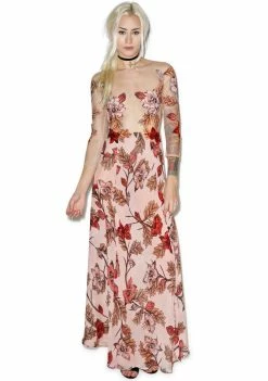 For Love & Lemons Sierra Maxi Dress Dresses