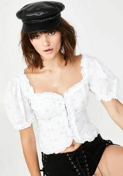 For Love & Lemons Delilah Top Tops