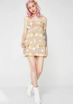 For Love & Lemons Fruitpunch Sequin Mini Dress