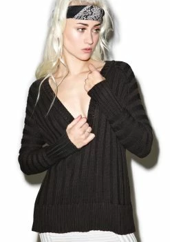 For Love & Lemons Ashley Silk Raglan Sweater Tops