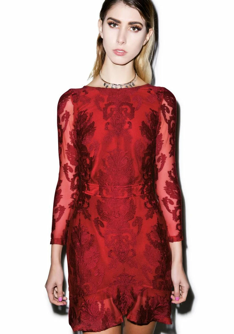 Brand new π For Love & Lemons Night To Remember Mini π Dress π 1 For Love & Lemons Night To Remember Mini Dress