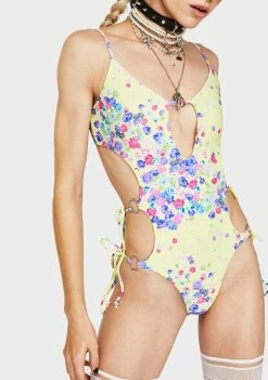 For Love & Lemons Dandelion One Piece Swimsuit
