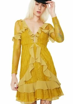 For Love & Lemons Daphne Lace Dress Dresses