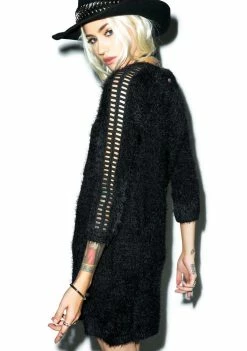 For Love & Lemons Dresses Bardot Sweater Dress