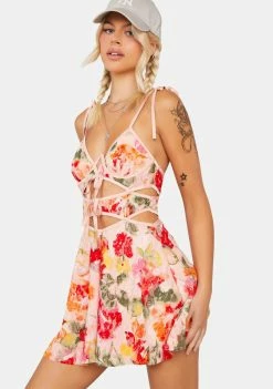 For Love & Lemons Dascha Mini Dress