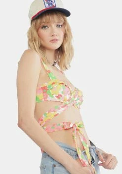 For Love & Lemons Tops Avery Bra Top