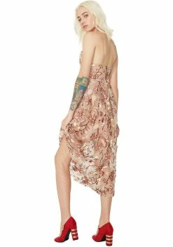 For Love & Lemons Dresses Botanic Midi Dress