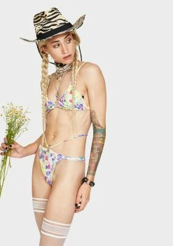 For Love & Lemons Dandelion Bikini Top