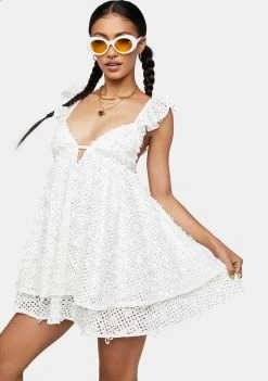 For Love & Lemons Cassie Mini Dress