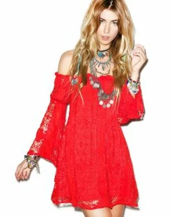 For Love & Lemons Dresses Garden Rose Dress