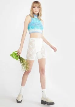 For Love & Lemons Rosa Crop Tank Sweater