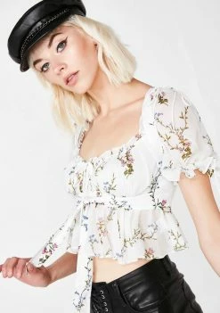 For Love & Lemons Adelaide Bustier Top Tops