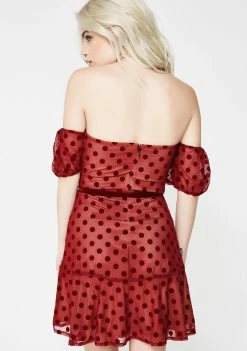 For Love & Lemons Dresses Dotty Strapless Dress