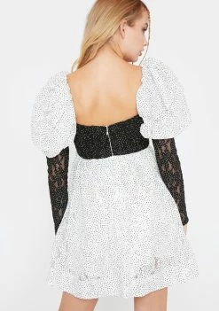 For Love & Lemons Clarisse Mini Dress Dresses