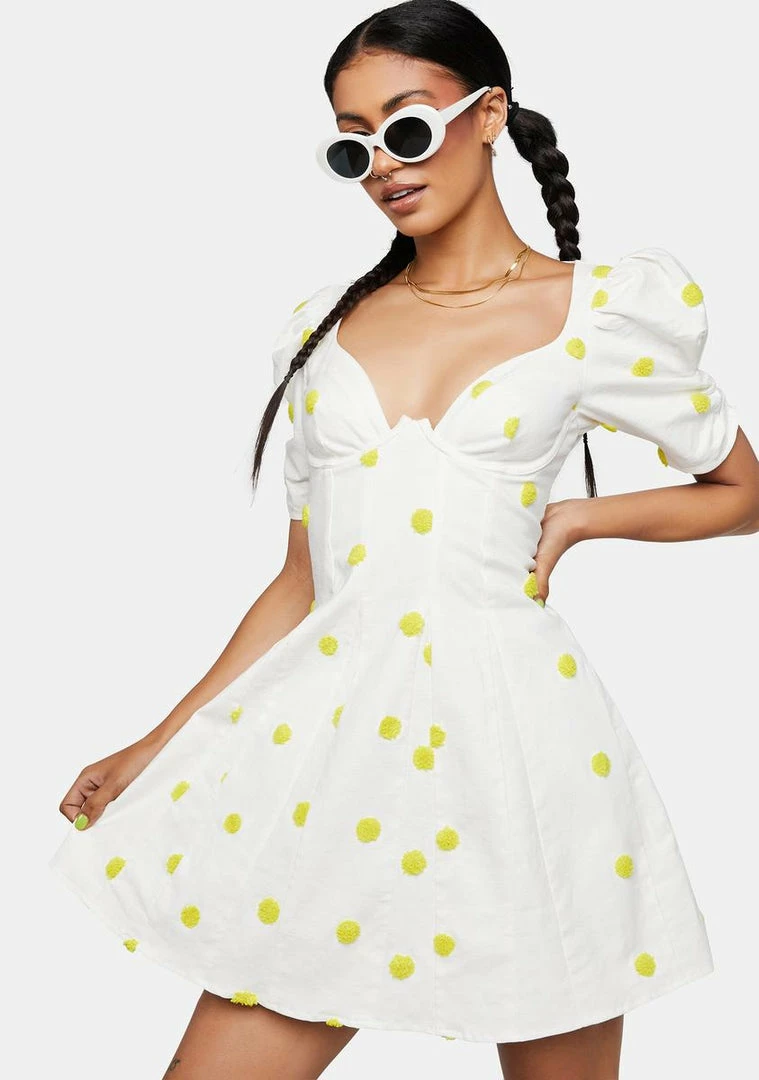 Hot Sale π For Love & Lemons Claude Mini π Dress π 2 For Love & Lemons Claude Mini Dress