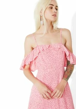 For Love & Lemons Aurora Ruffle Dress