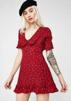 For Love & Lemons La Tez Mini Dress