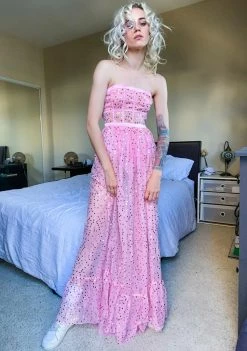 For Love & Lemons Manic Monday Maxi Dress Dresses