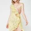 For Love & Lemons Dresses Tati Lace Midi Dress