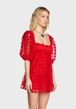 For Love & Lemons Hannah Mini Dress
