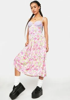 For Love & Lemons Dresses Martina Midi Dress