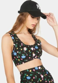 For Love & Lemons Robin Crop Top Bra Tops