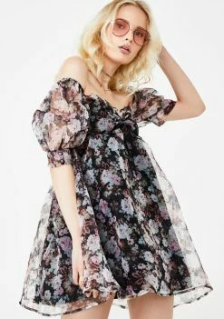 For Love & Lemons Faye Babydoll Dress Dresses